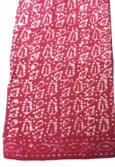 Magenta Pink Sikkim Silk Saree